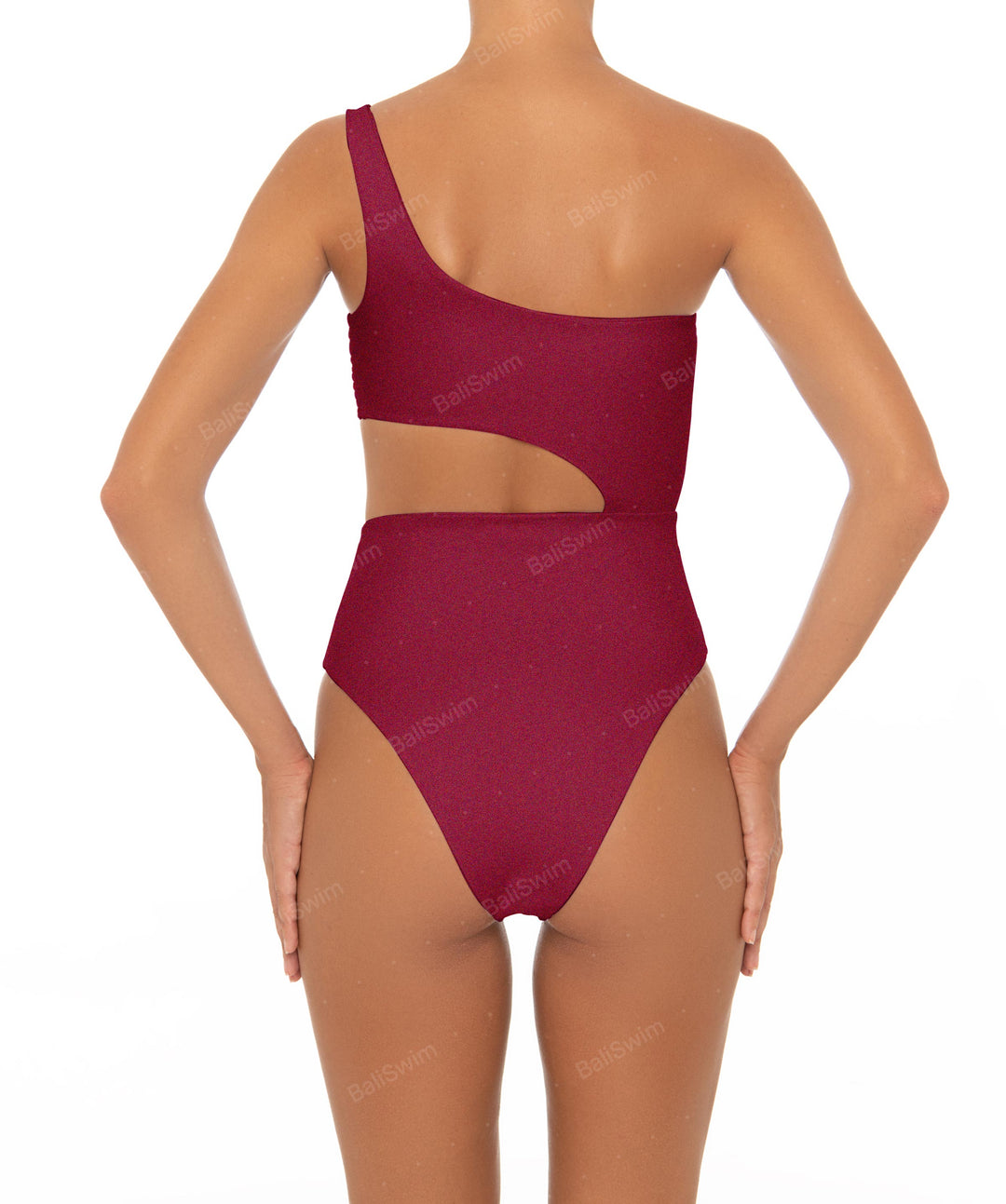 BSWS-S34 One Shoulder Swimsuit