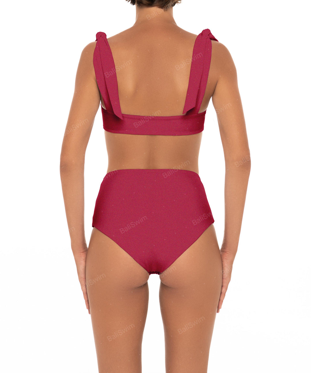 BSWS-T26 Tie Shoulder Bikini Top