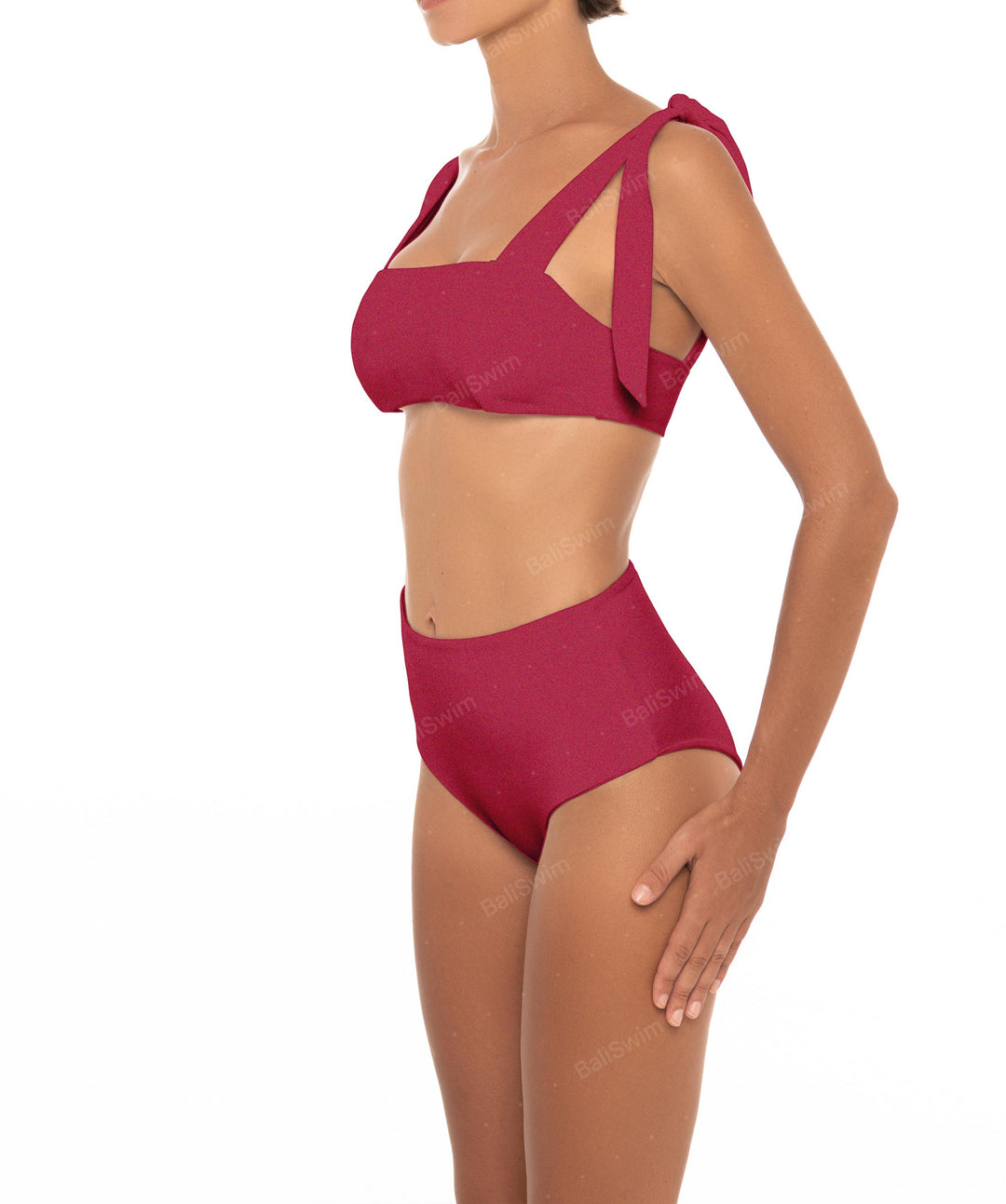 BSWS-T26 Tie Shoulder Bikini Top