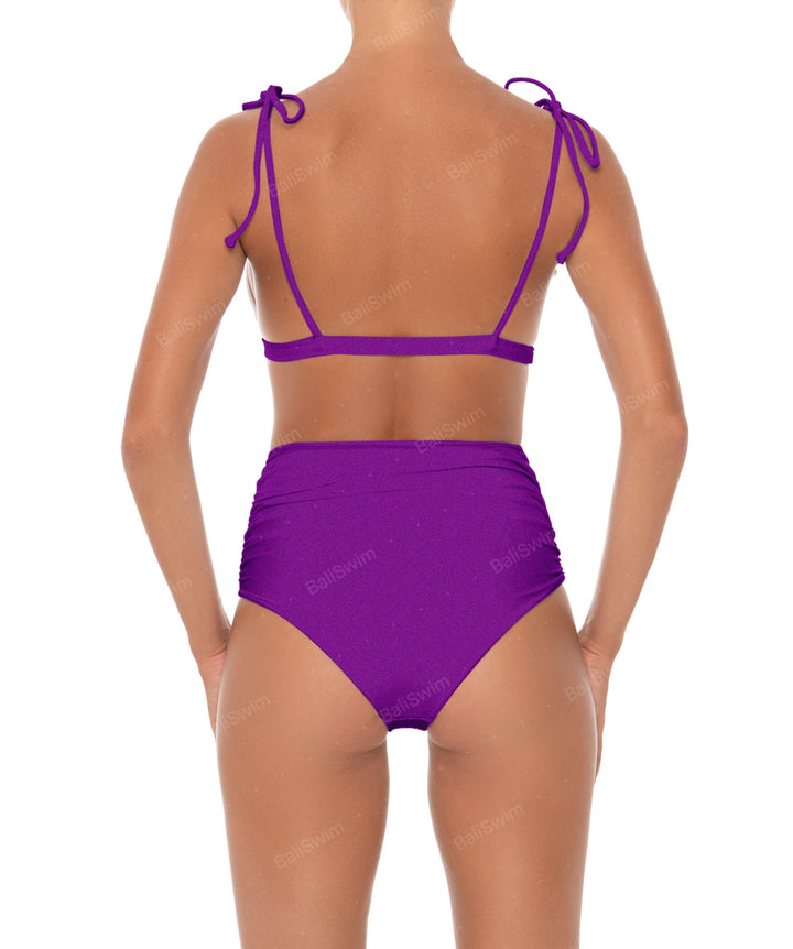 BSWS-T31 Tie Shoulder Bikini Top