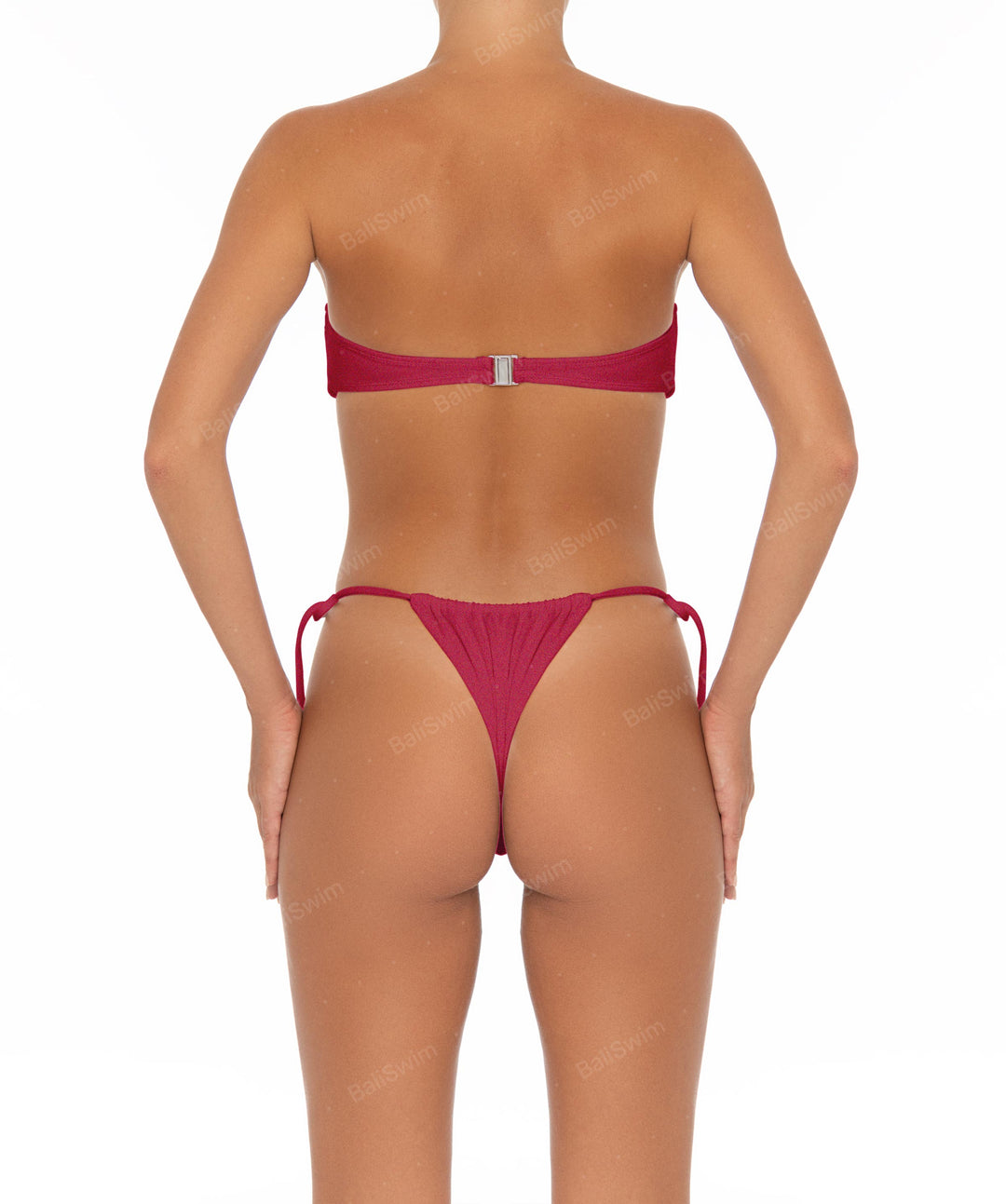 BSWS-T34 V-Wire Bandeau Bikini Top