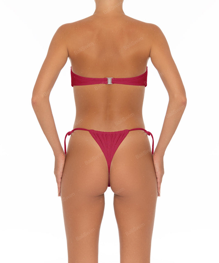 BSWS-T34 V-Wire Bandeau Bikini Top