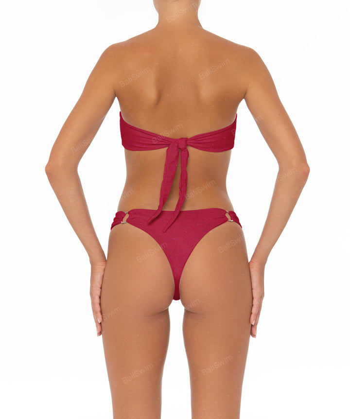 BSWS-T35 O-Ring Bandeau Bikini Top