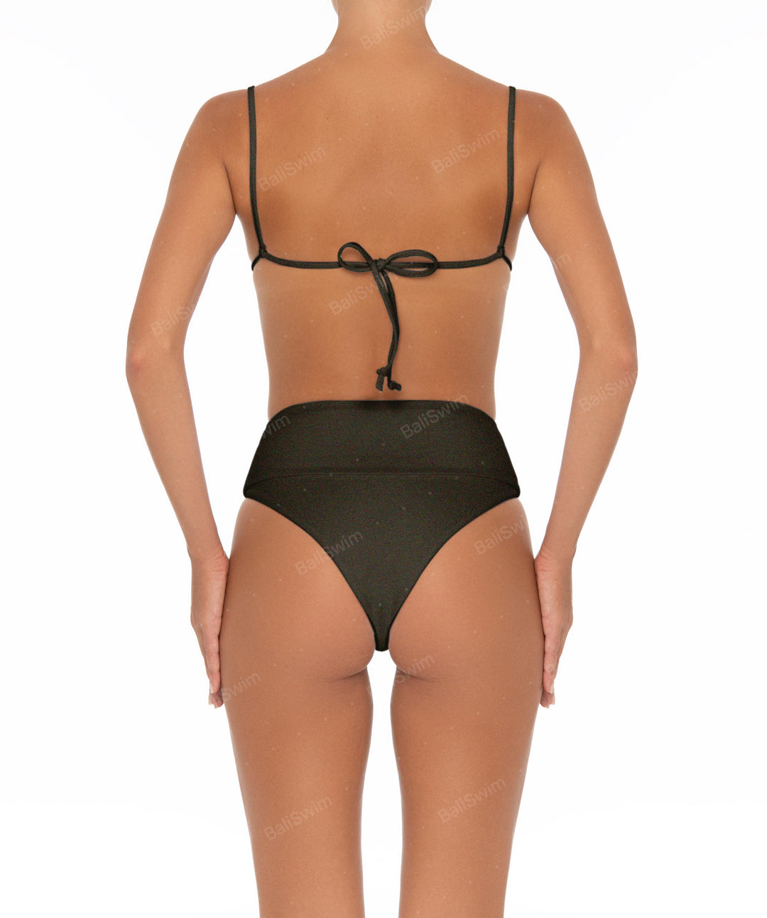 BSWS-B37 High Rise Bikini Bottom