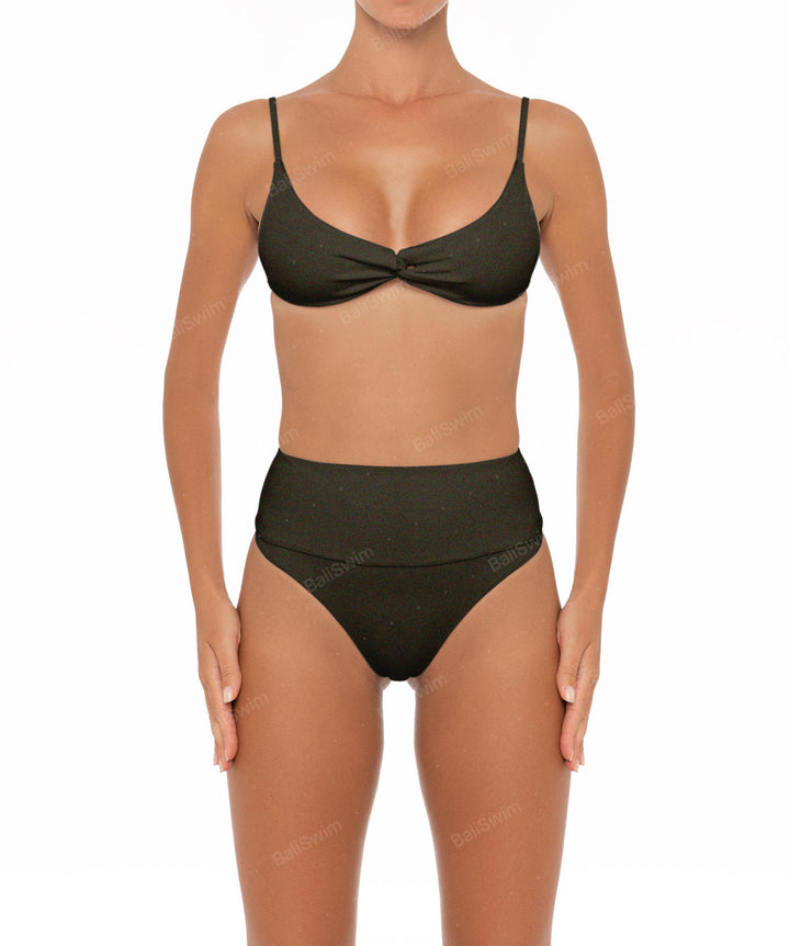 BSWS-B37 High Rise Bikini Bottom