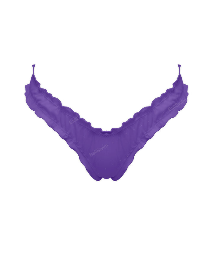 BSWS-B118 Lettuce Hems Bikini Bottom