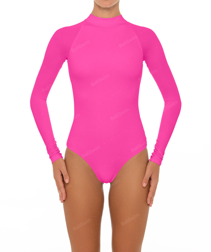 BSWS-R02 One Piece Long Sleeves Rash Guard