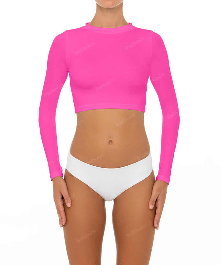 BSWS-R04 Long Sleeves Crop Rash Guard
