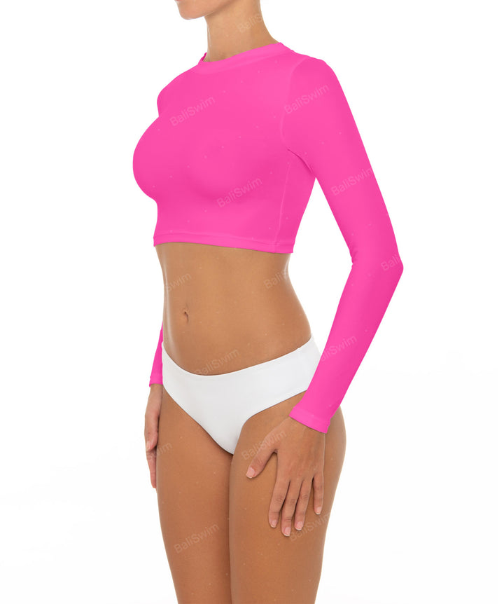 BSWS-R04 Long Sleeves Crop Rash Guard