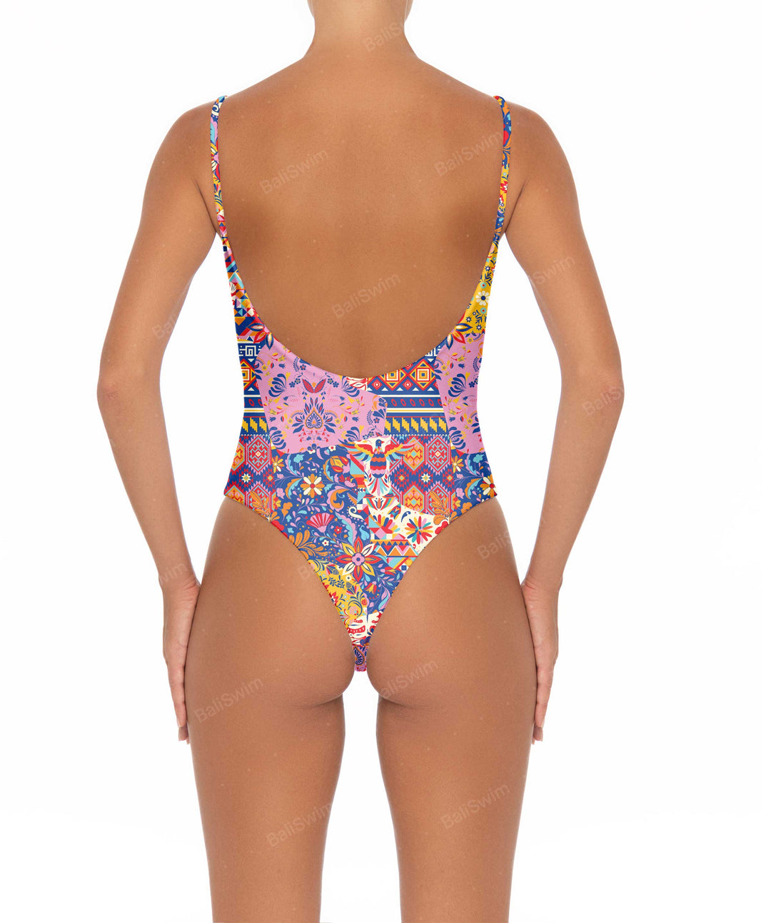 BSWS-S08 V-Neck One Piece