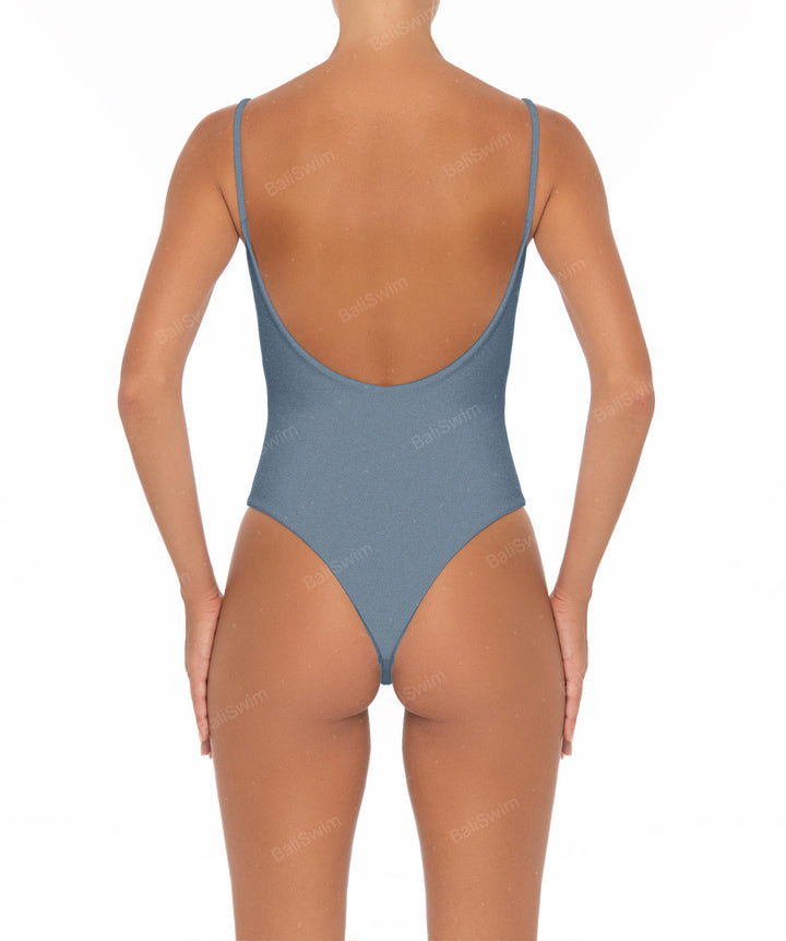 BSWS-S08 Corsage V-Neck One Piece