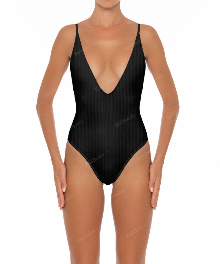 BSWS-S26 Low V-Neck One Piece