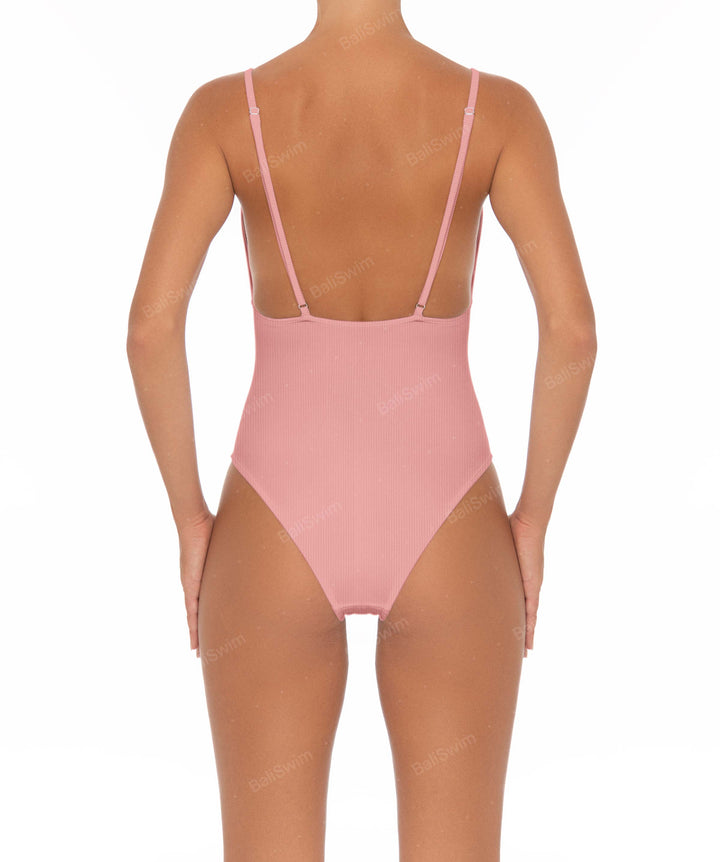 BSWS-S26 Low V-Neck One Piece