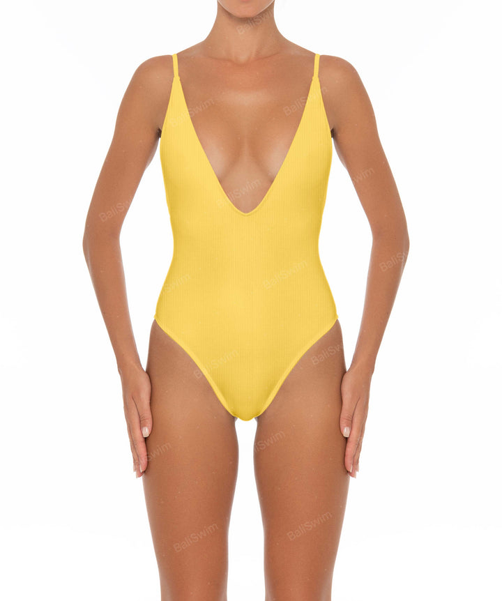 BSWS-S26 Low V-Neck One Piece