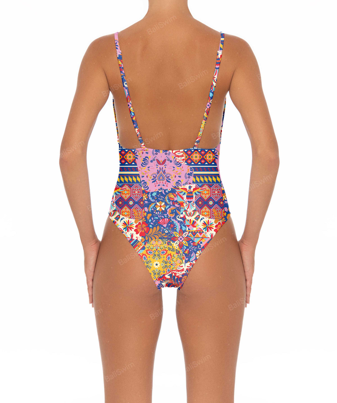 BSWS-S26 Low V-Neck One Piece