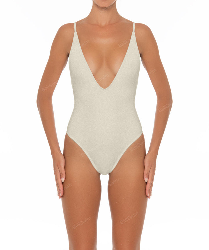 BSWS-S26 Low V-Neck One Piece