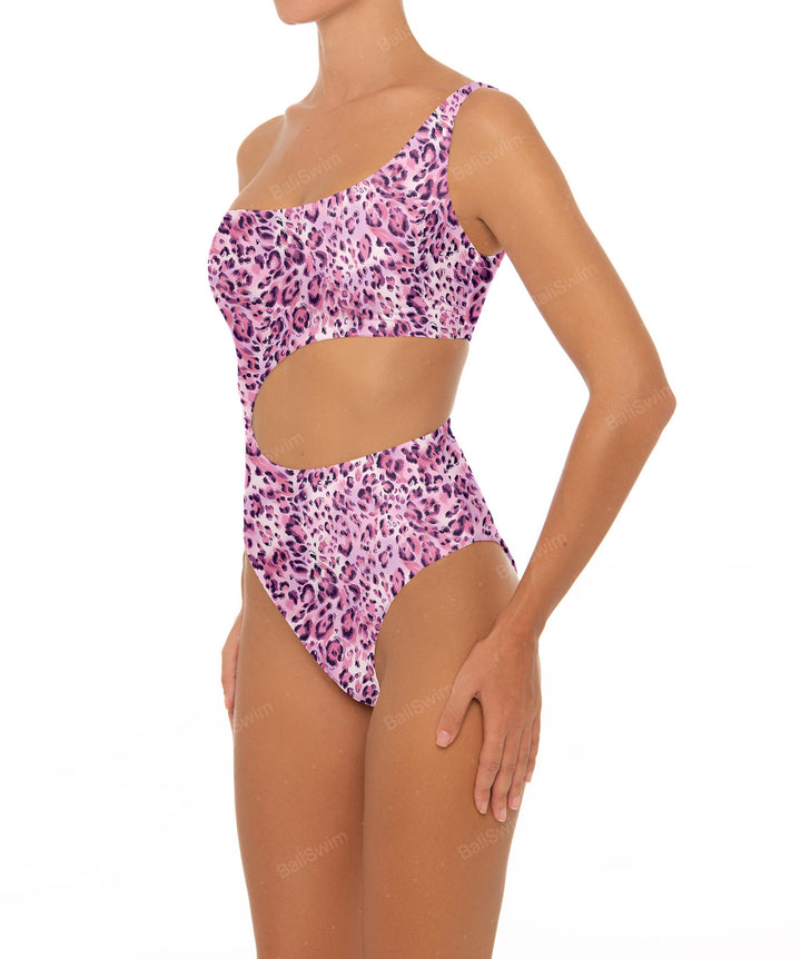 BSWS-S34 One Shoulder Swimsuit