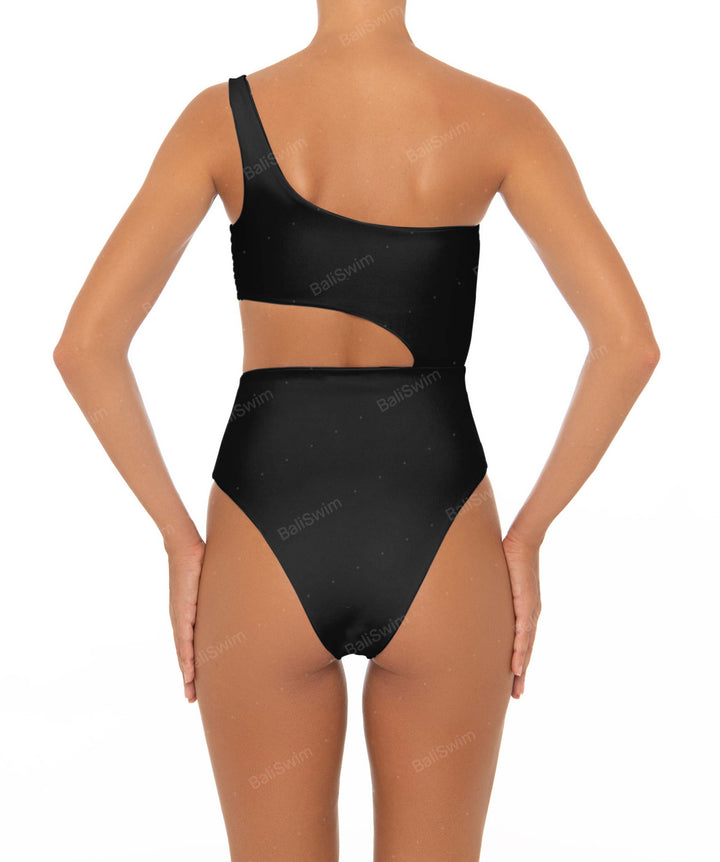 BSWS-S34 One Shoulder Swimsuit