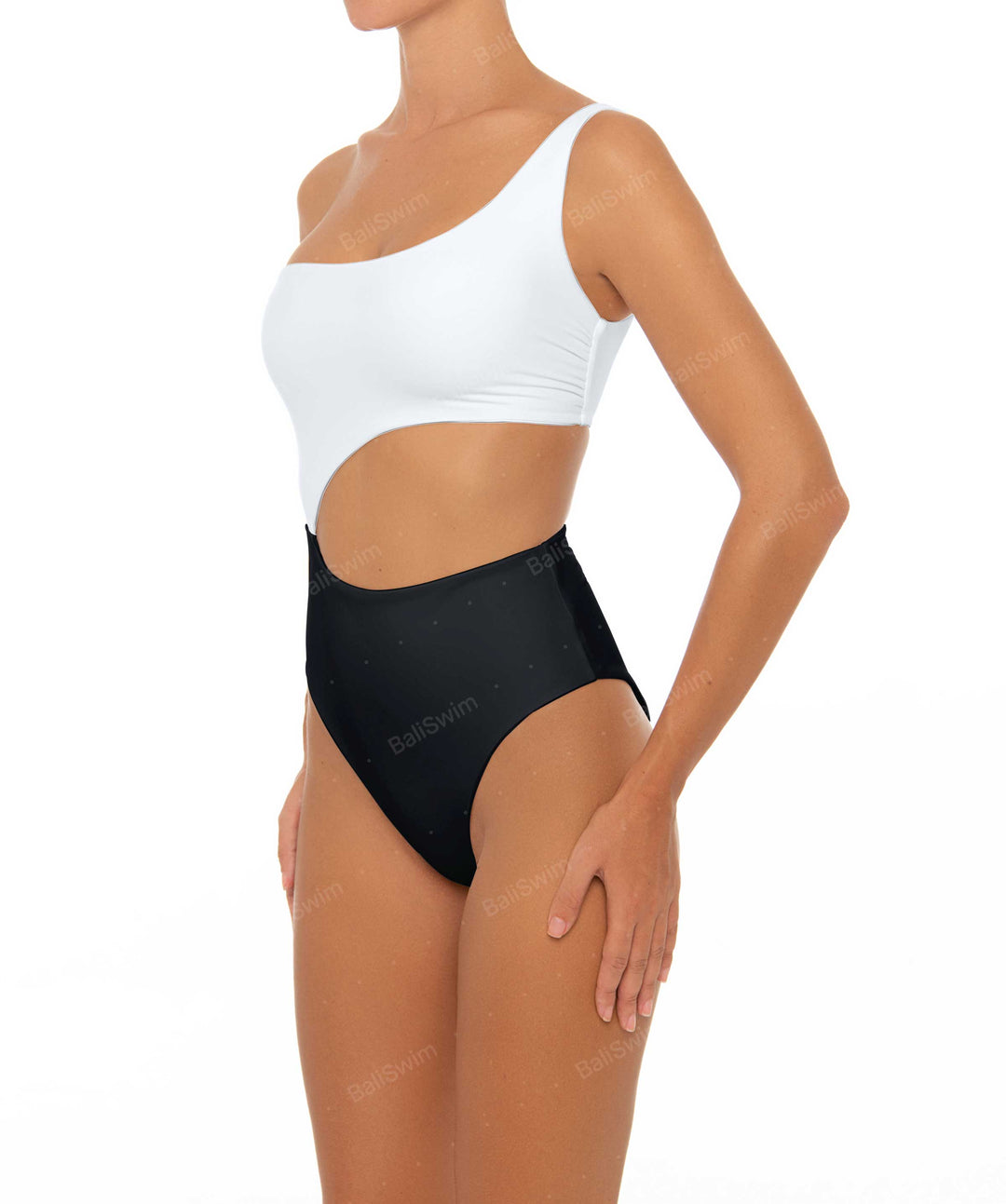 BSWS-S34 One Shoulder Swimsuit