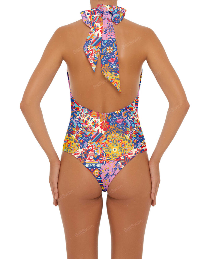 BSWS-S43 Halter One Piece