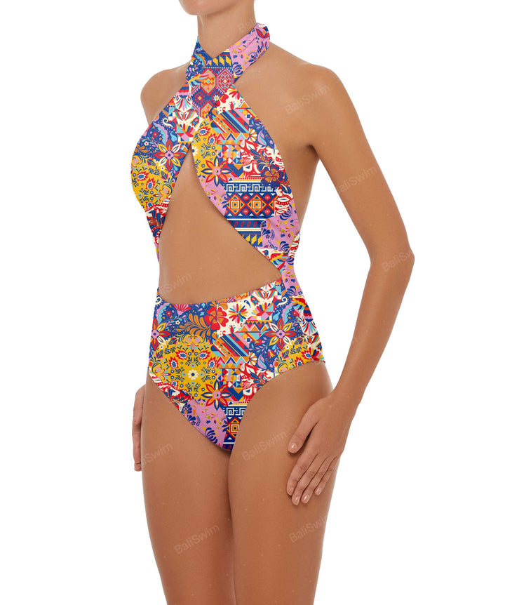 BSWS-S43 Halter One Piece