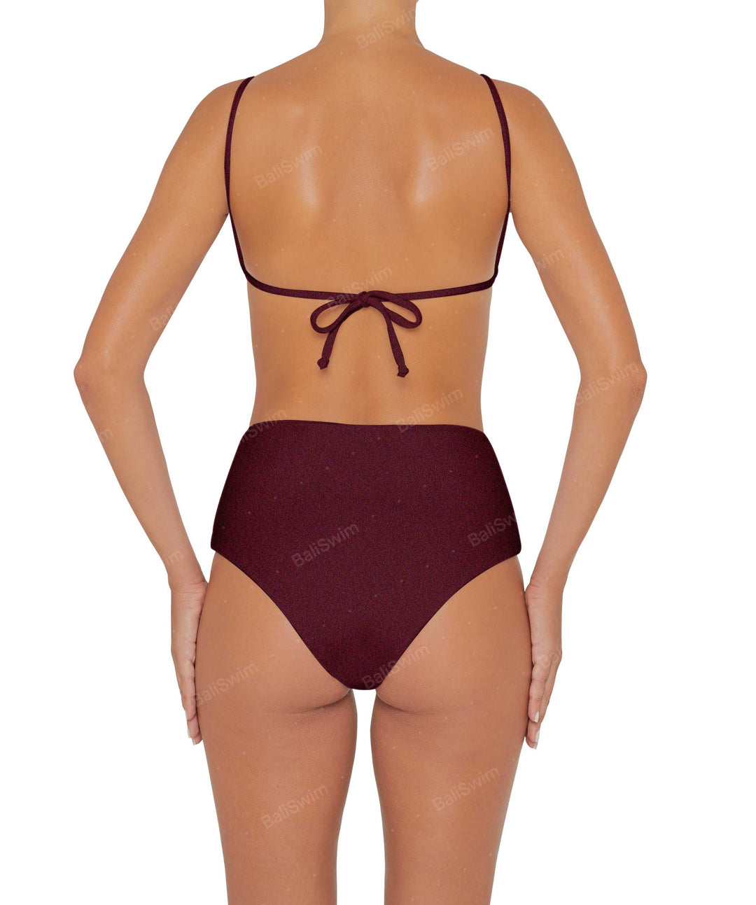 BSWS-S45 Peek a Boo Halter One Piece