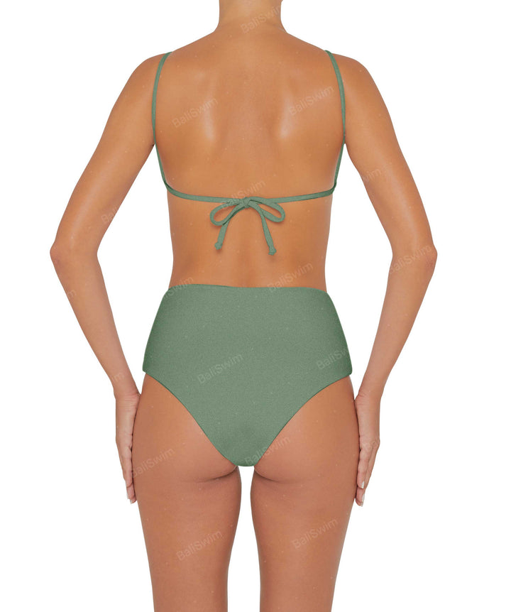 BSWS-S45 Peek a Boo Halter One Piece