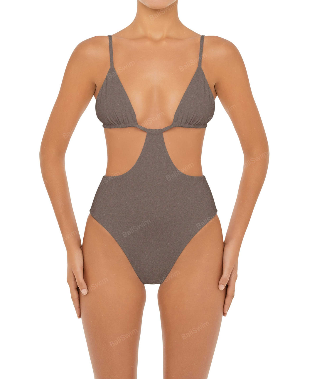 BSWS-S50 Cut Out Triangle Monokini
