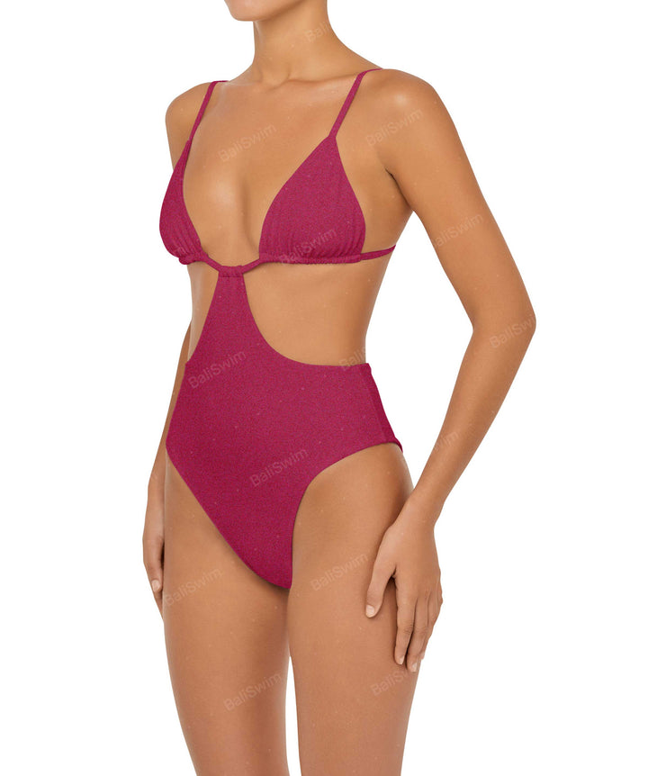 BSWS-S50 Cut Out Triangle Monokini