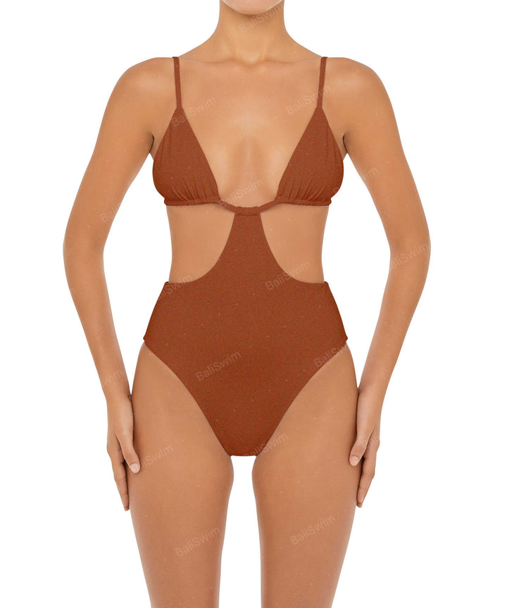 BSWS-S50 Cut Out Triangle Monokini