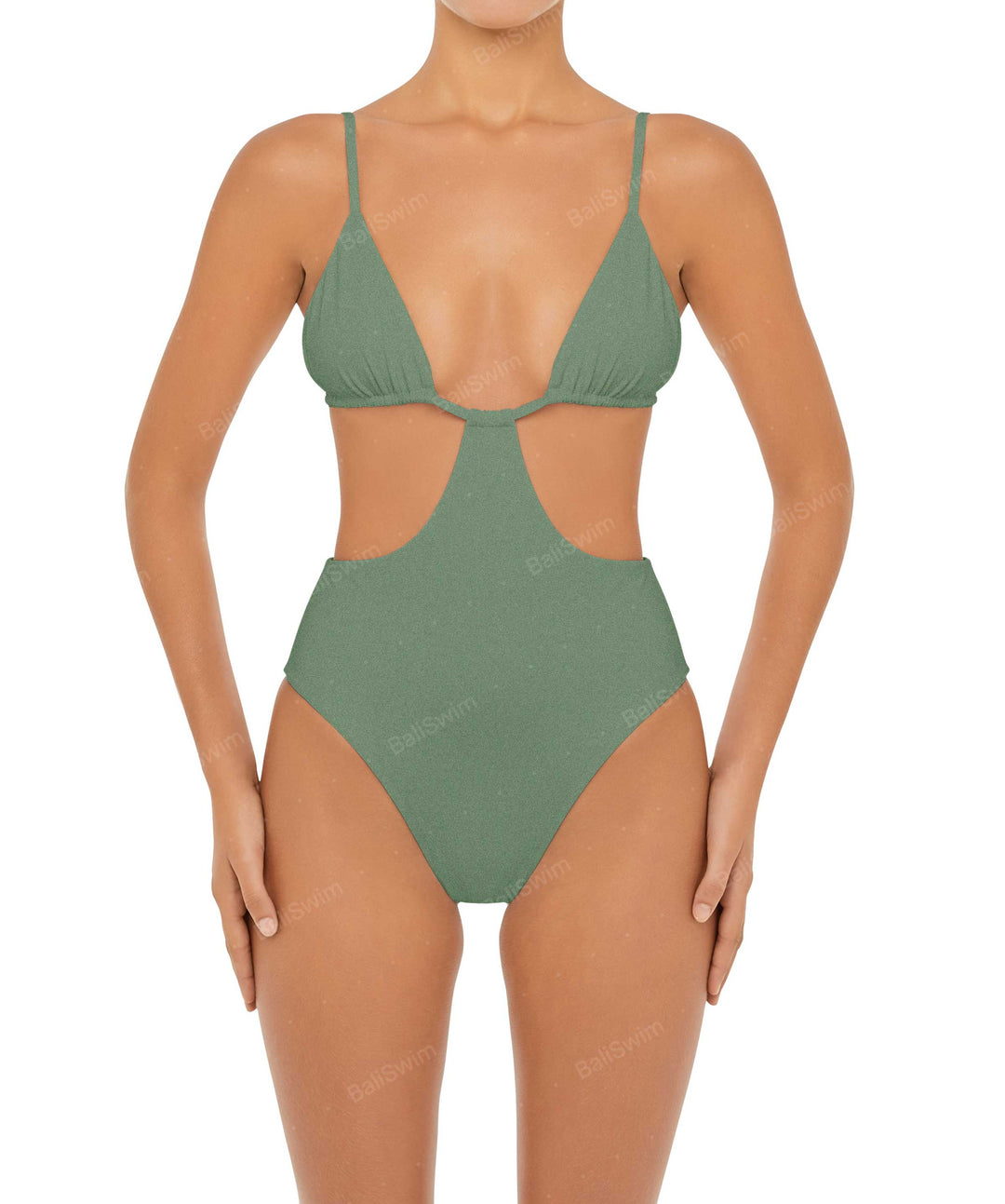 BSWS-S50 Cut Out Triangle Monokini