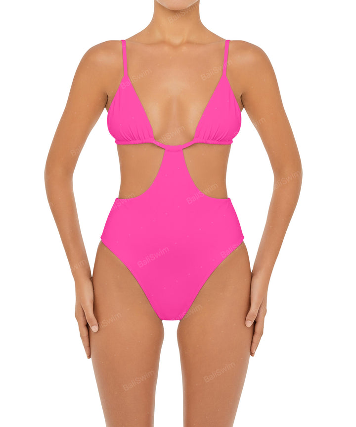 BSWS-S50 Cut Out Triangle Monokini