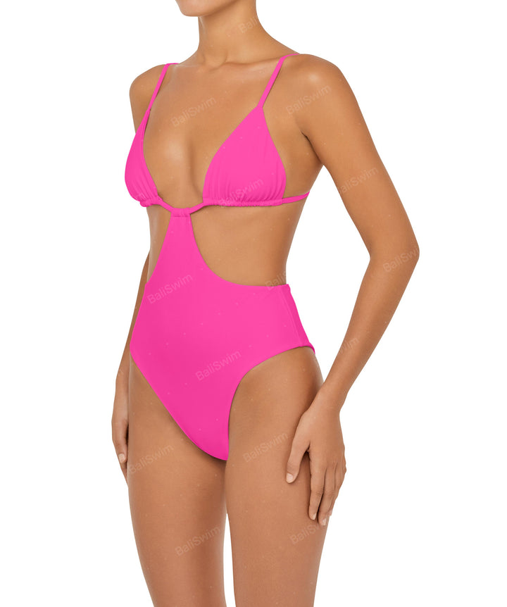 BSWS-S50 Cut Out Triangle Monokini