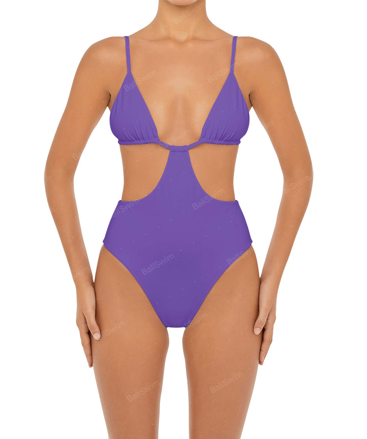 BSWS-S50 Cut Out Triangle Monokini