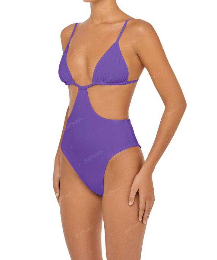 BSWS-S50 Cut Out Triangle Monokini