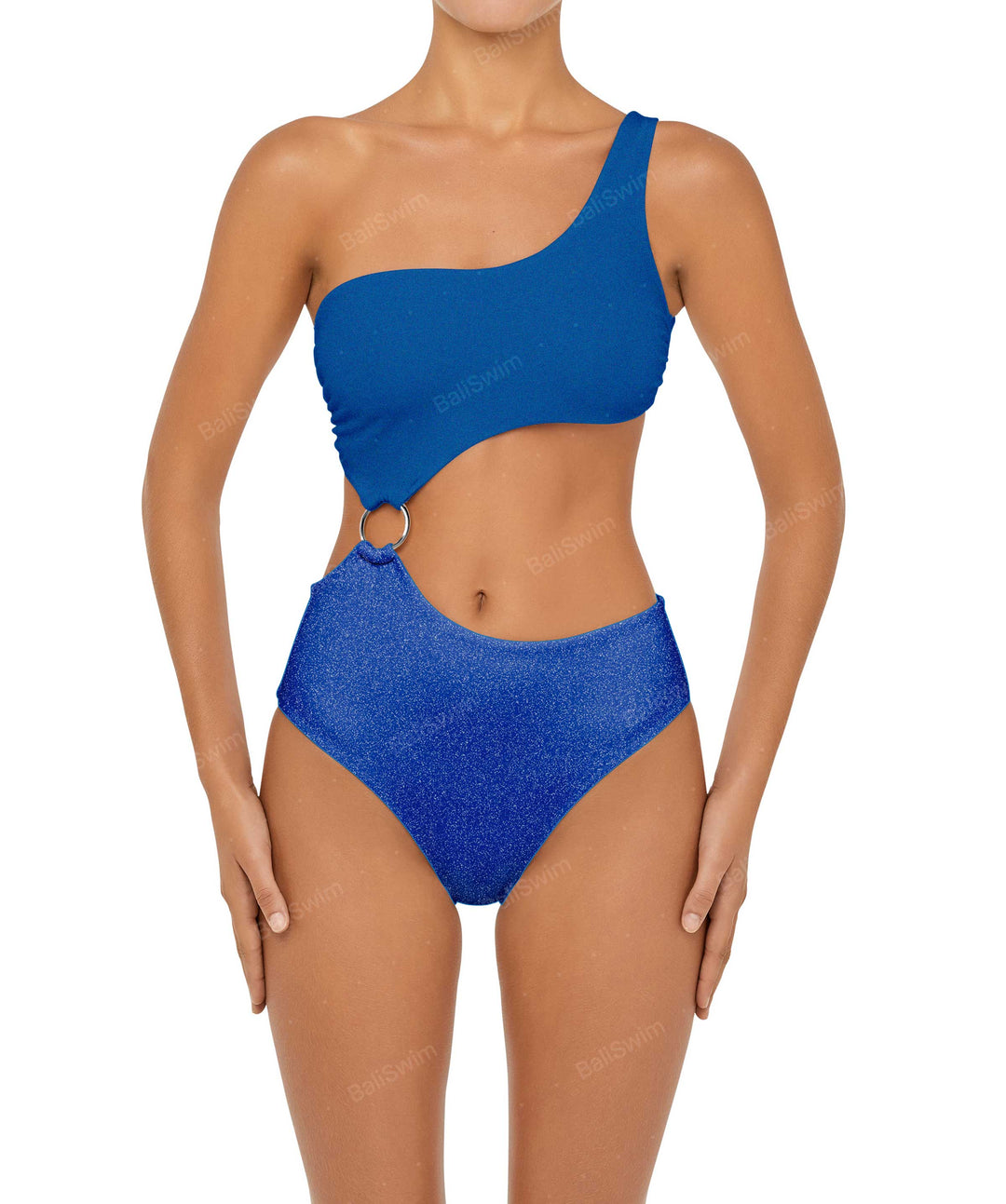 BSWS-S51 Assymetric Cut Out O-Ring Monokini