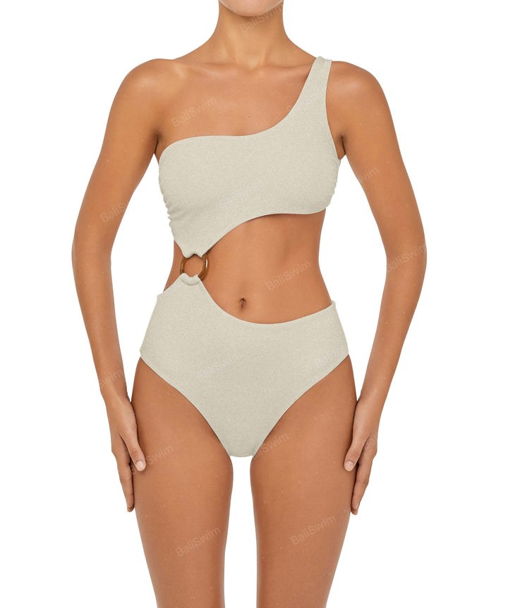 BSWS-S51 Assymetric Cut Out O-Ring Monokini