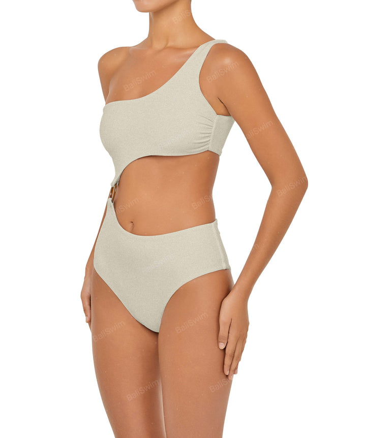 BSWS-S51 Assymetric Cut Out O-Ring Monokini