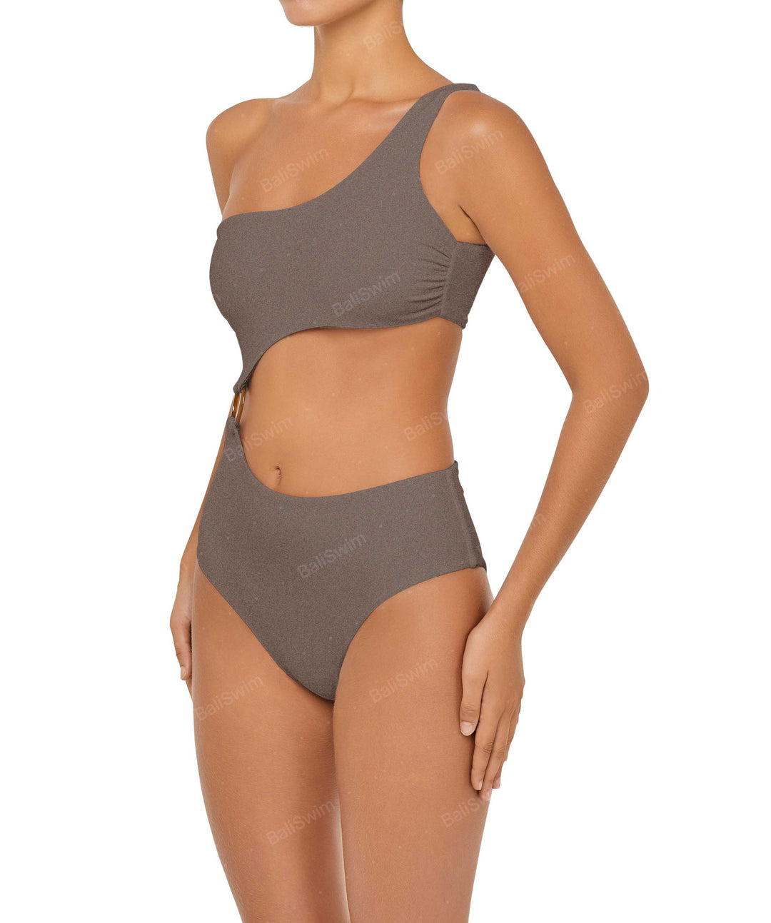 BSWS-S51 Assymetric Cut Out O-Ring Monokini