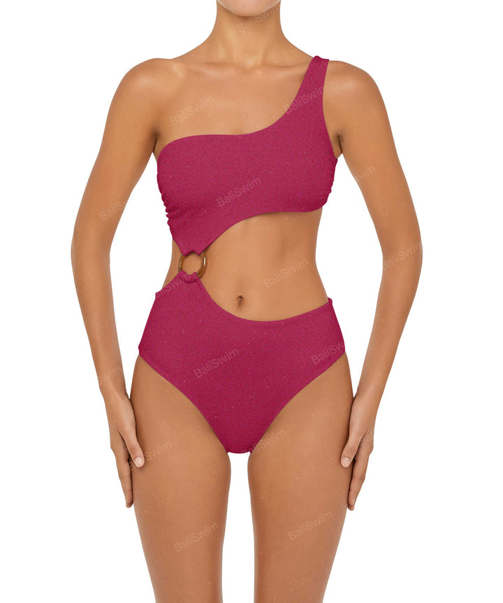 BSWS-S51 Assymetric Cut Out O-Ring Monokini