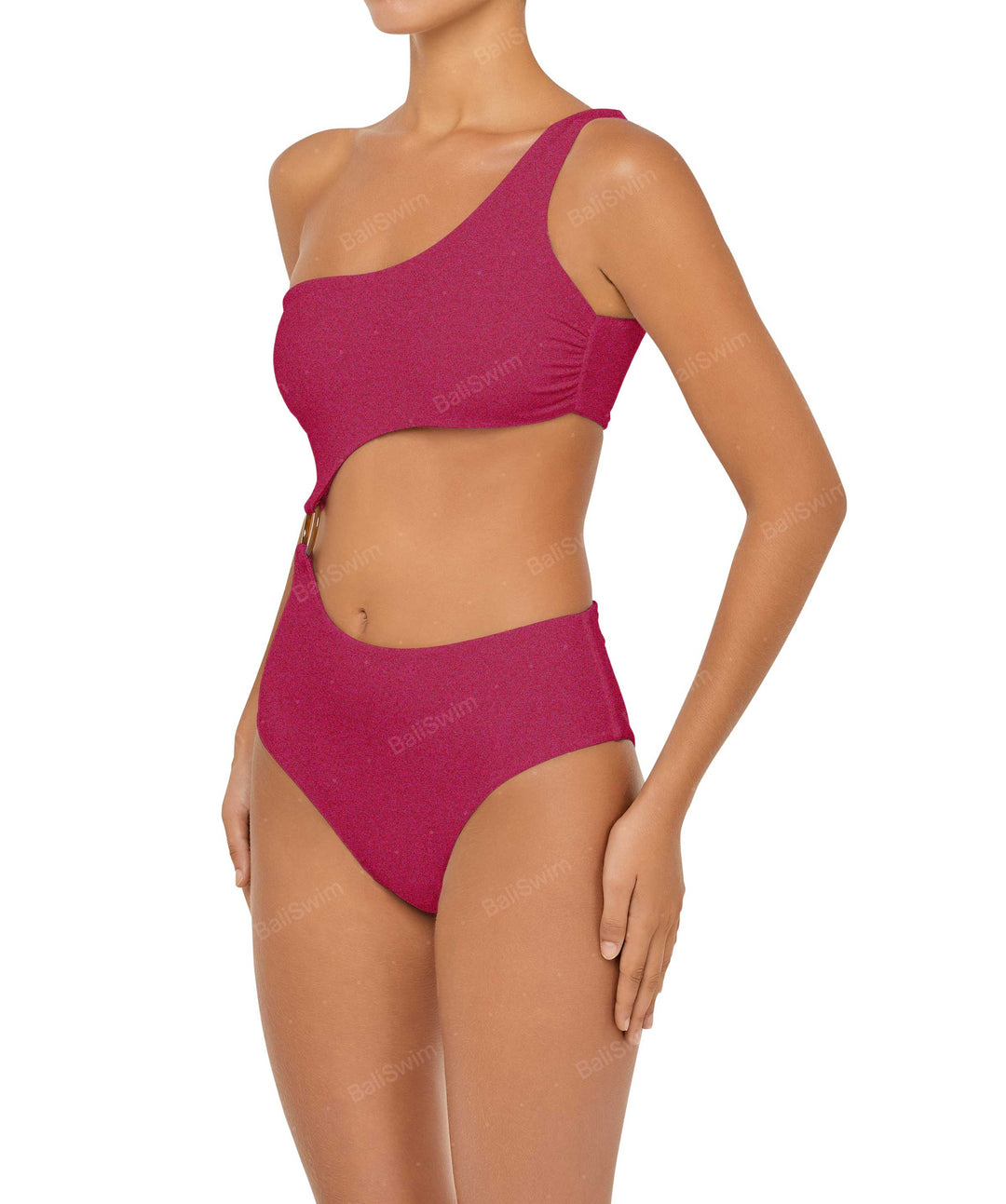BSWS-S51 Assymetric Cut Out O-Ring Monokini