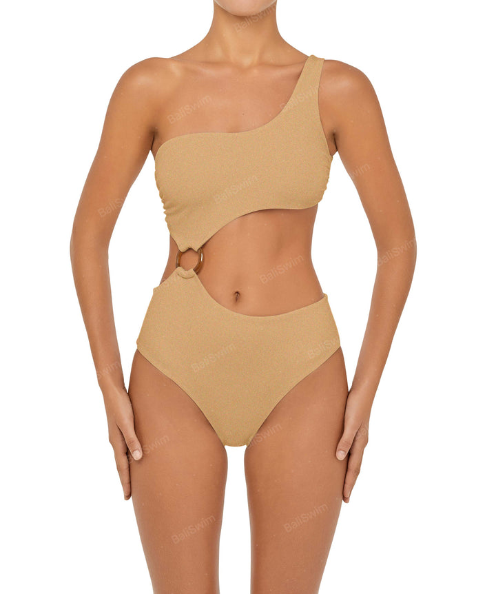 BSWS-S51 Assymetric Cut Out O-Ring Monokini