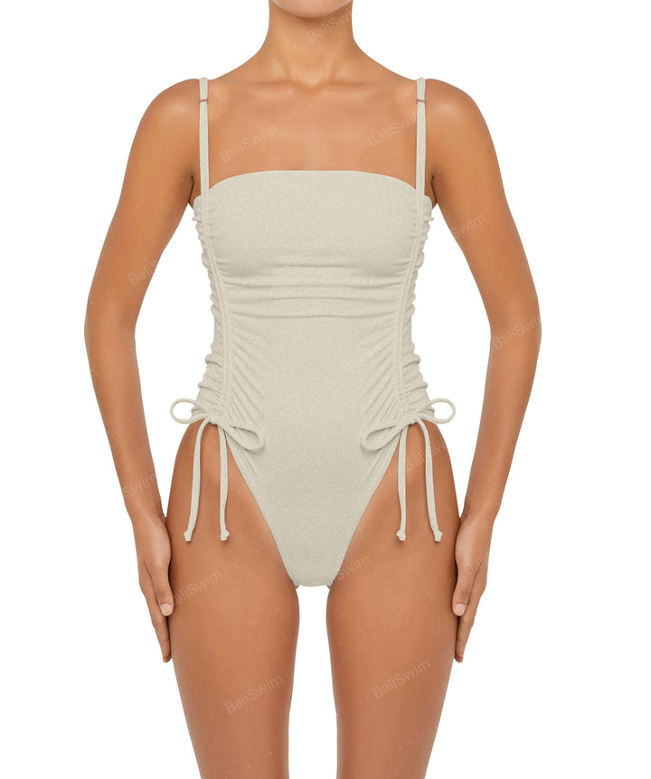 BSWS-S52 Princess Line Ruched One Piece