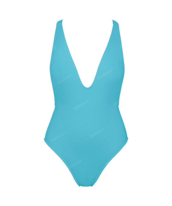 BSWS-S54 Low Back Criss Cross One Piece