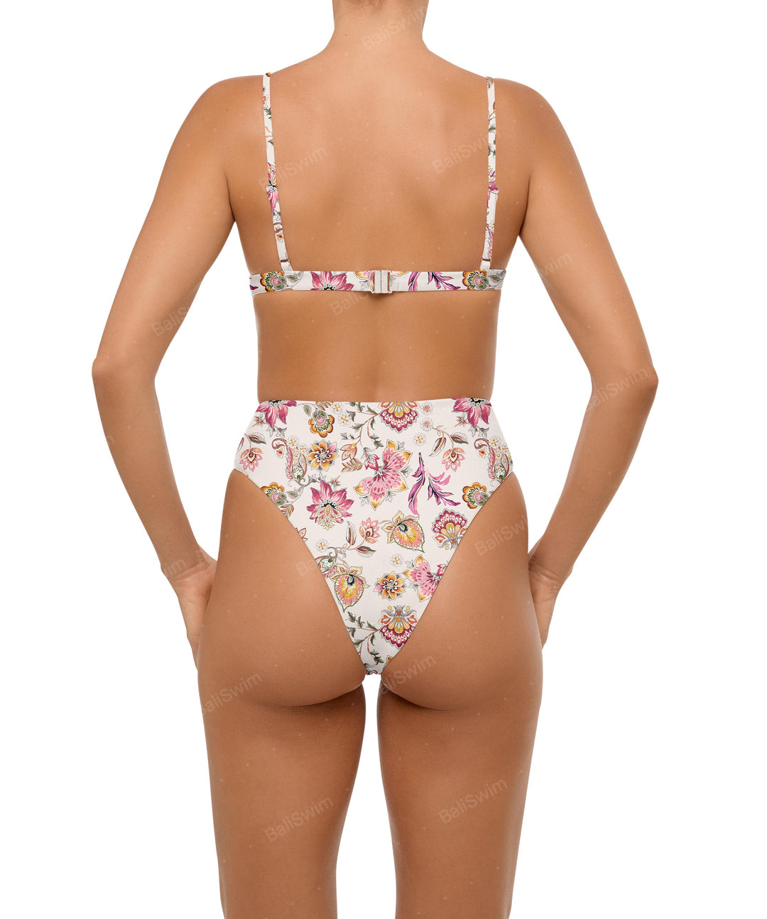 BSWS-S58 Wrap Around Twisted One Piece