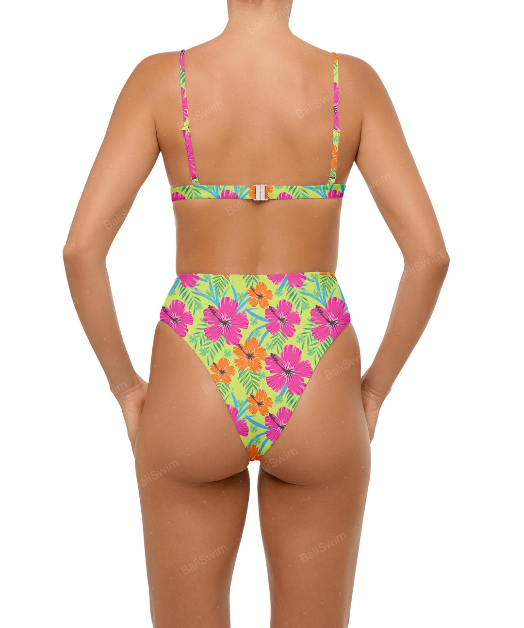 BSWS-S58 Wrap Around Twisted One Piece