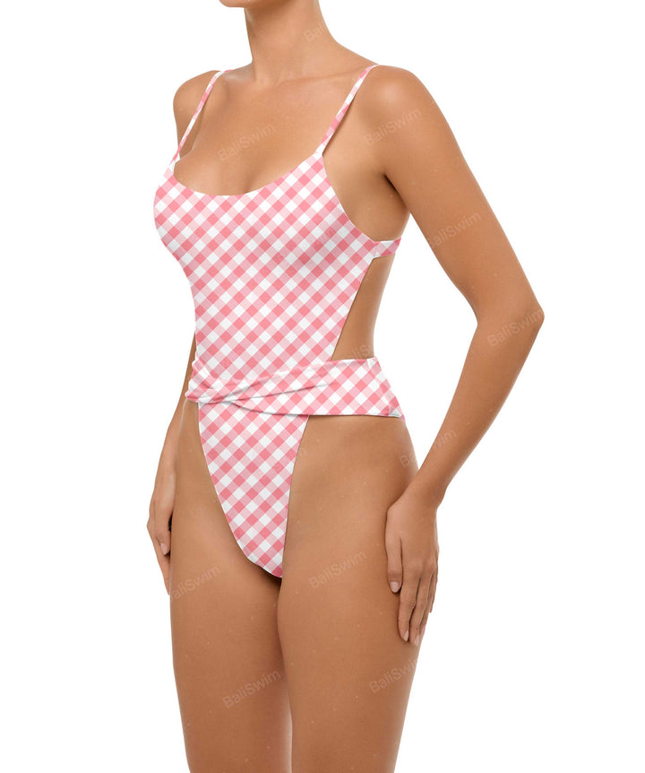 BSWS-S58 Wrap Around Twisted One Piece