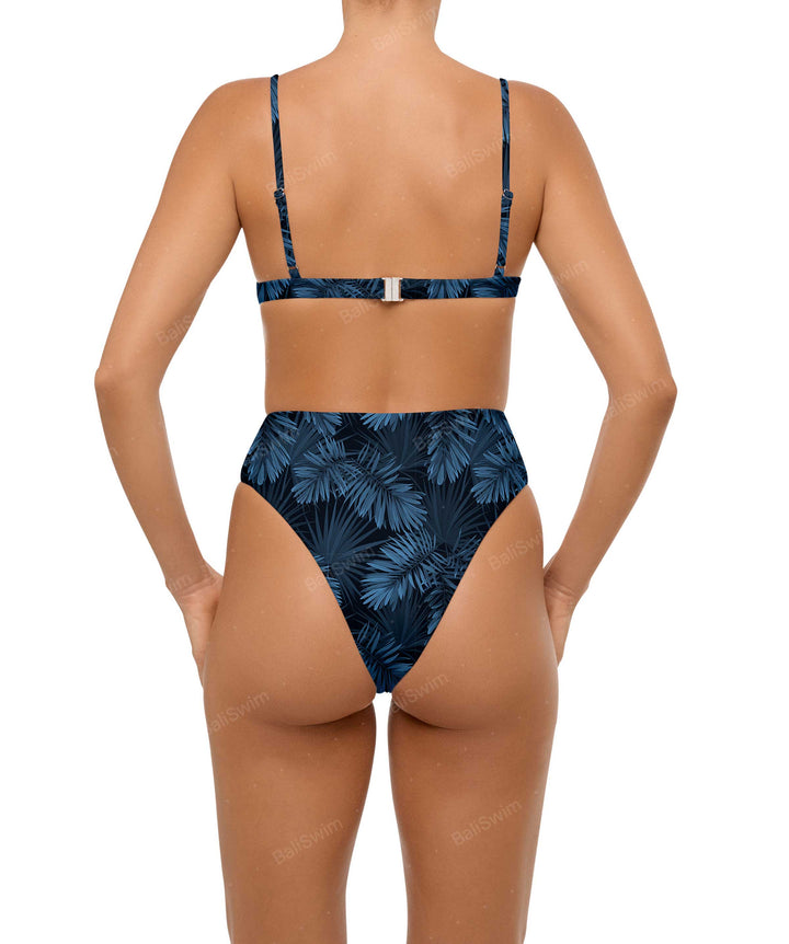 BSWS-S58 Wrap Around Twisted One Piece