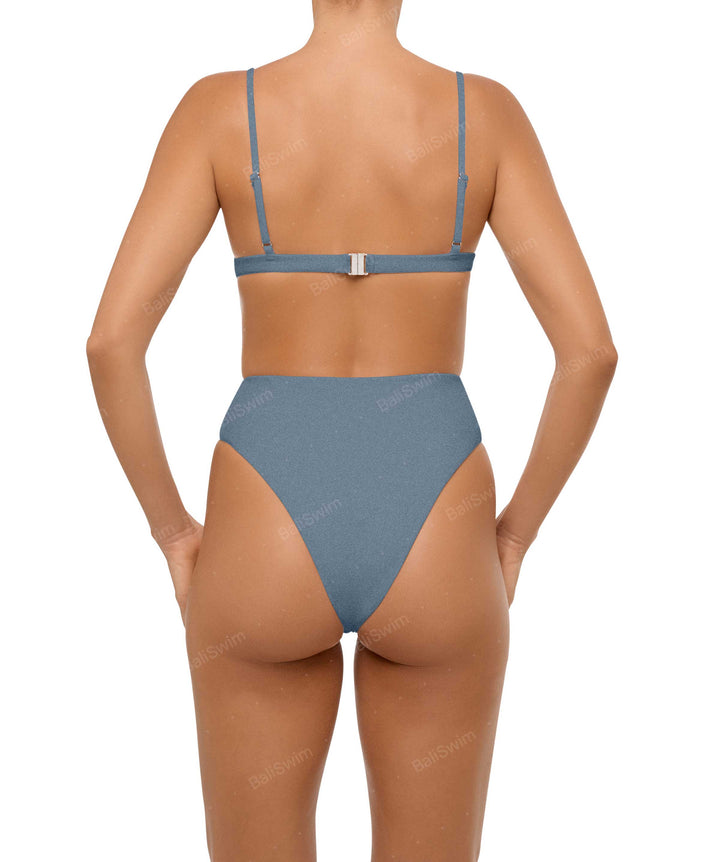 BSWS-S58 Wrap Around Twisted One Piece