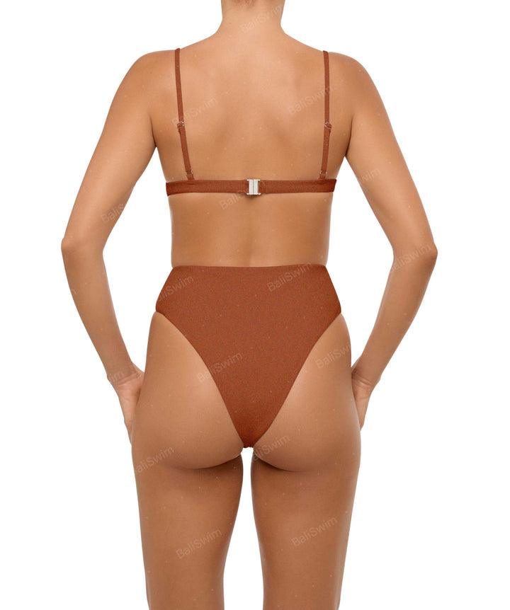 BSWS-S58 Wrap Around Twisted One Piece